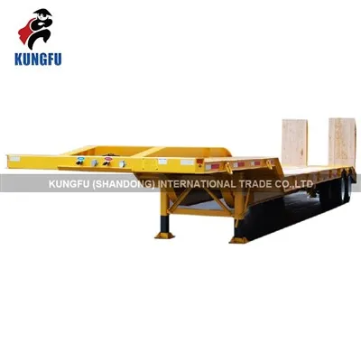 ローベッドセミトレーラーに一般的に必要なスペアパーツは何ですか?